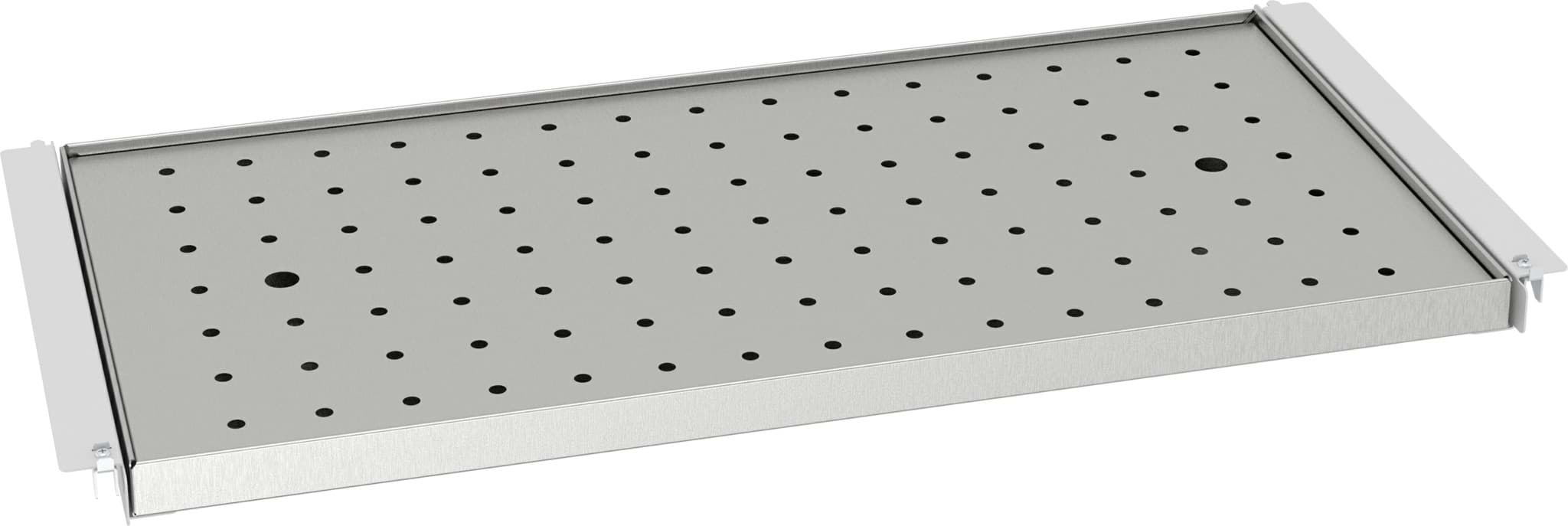Bild von Wannenboden mit Ablaufplatte 911 x 452 mm BxT für Schrank 1990x1000x500 mm HxBxT