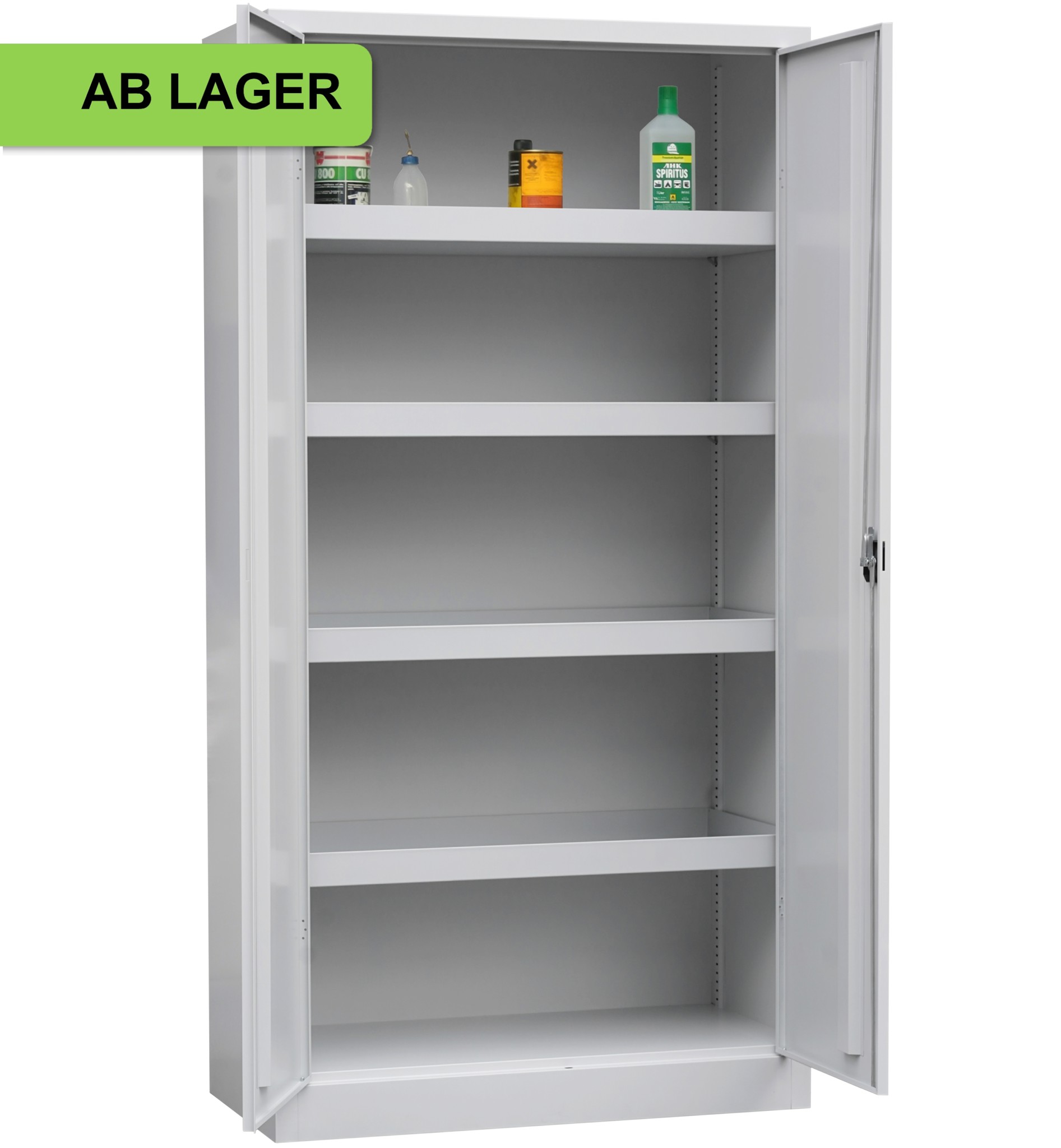 Bild von Gefahrenstoffschrank/Umweltschrank ab Lager 1950x1200x500 mm HxBxT mit Sockel (7 Stück)