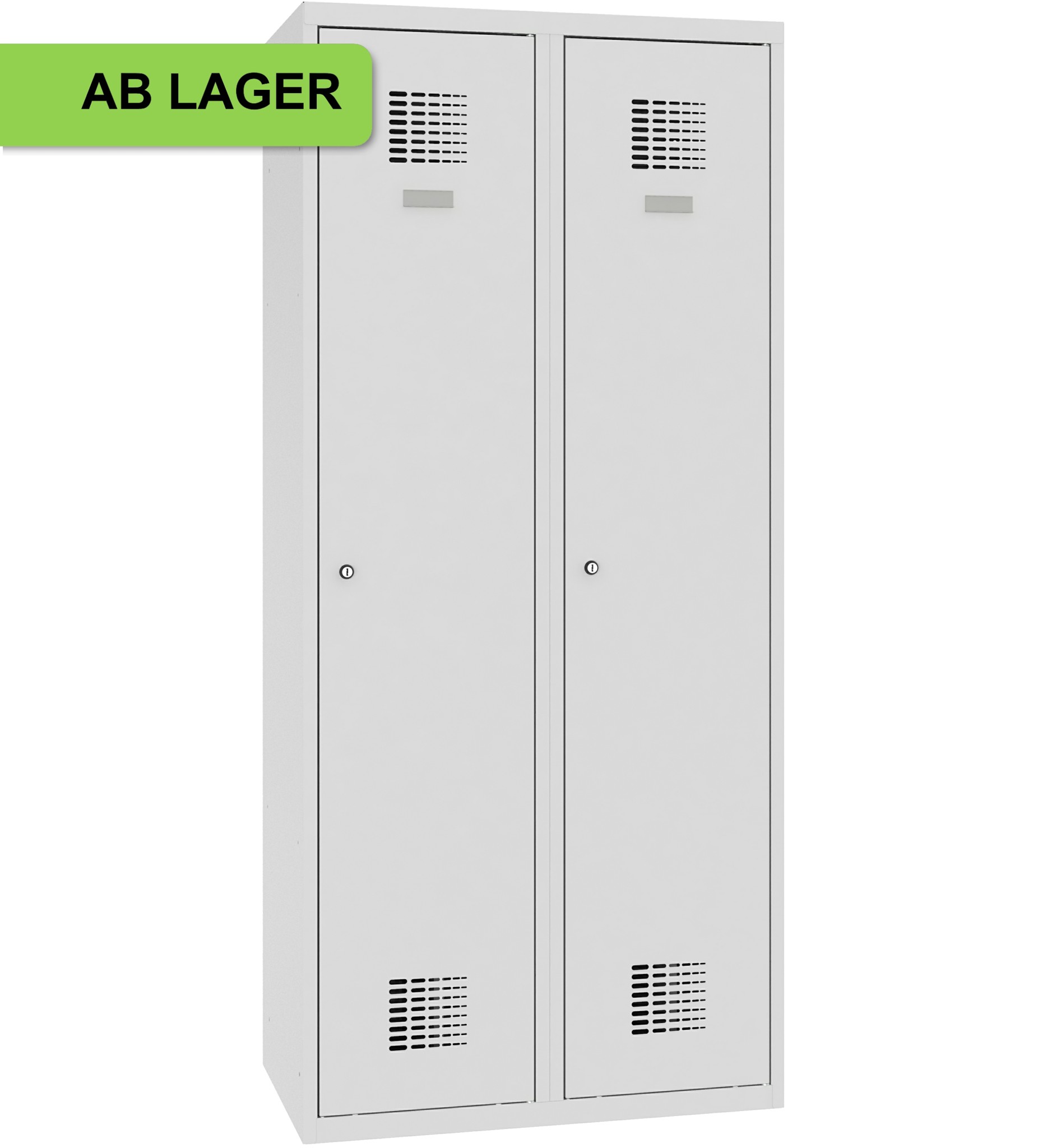 Bild von Garderobenschrank SUM 420 W, 1 pkt, 2 Abteil mit 400 mm Abteilbreite ab Lager