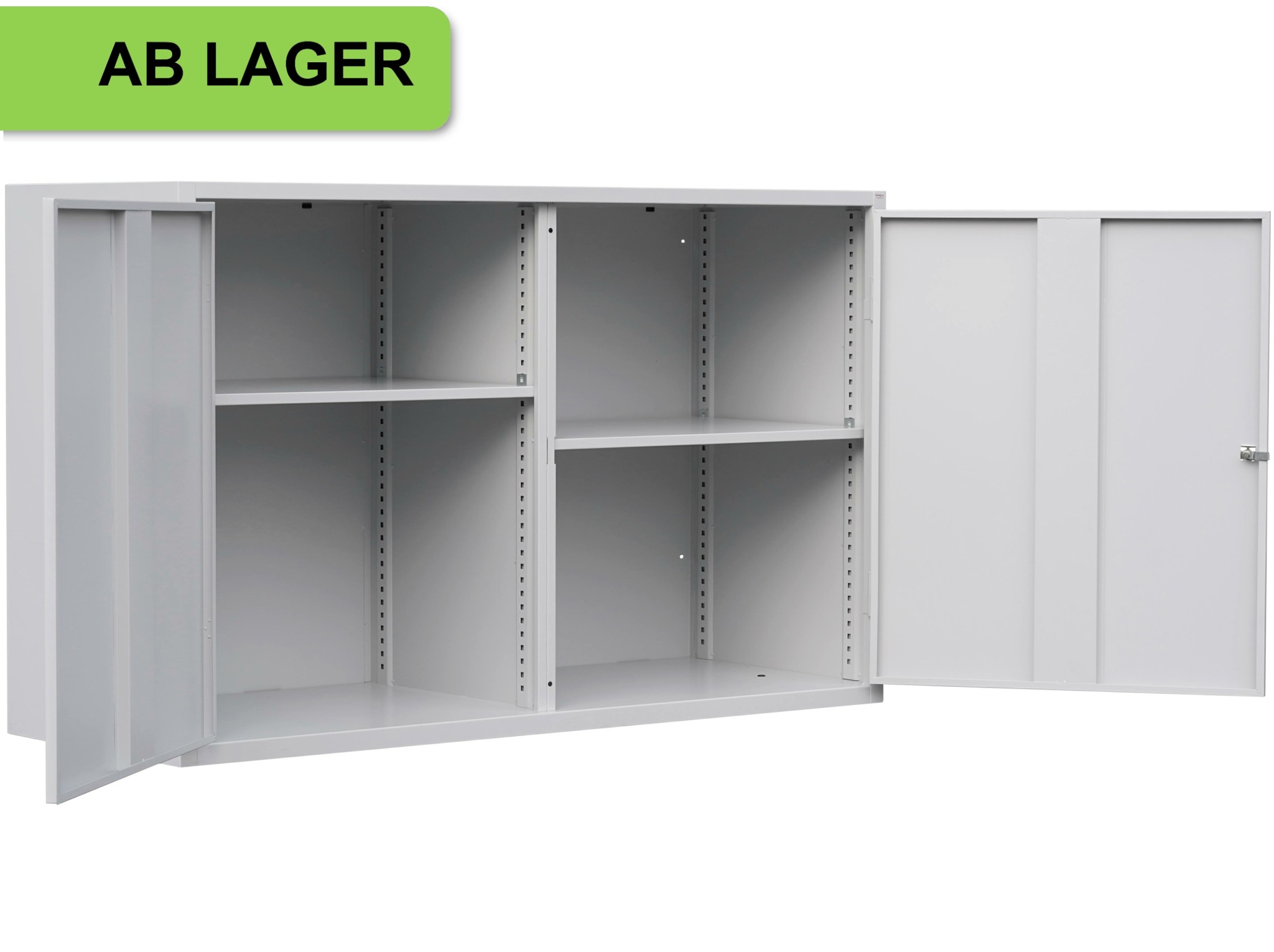 Bild von Pneuschrank, lichtgrau 1600x1000x600 mm BxHxT mit Rückwand
