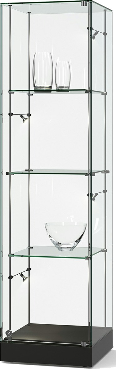 Bild von Säulenvitrine Fanum 300, 1900x500x500 mm HxBxT