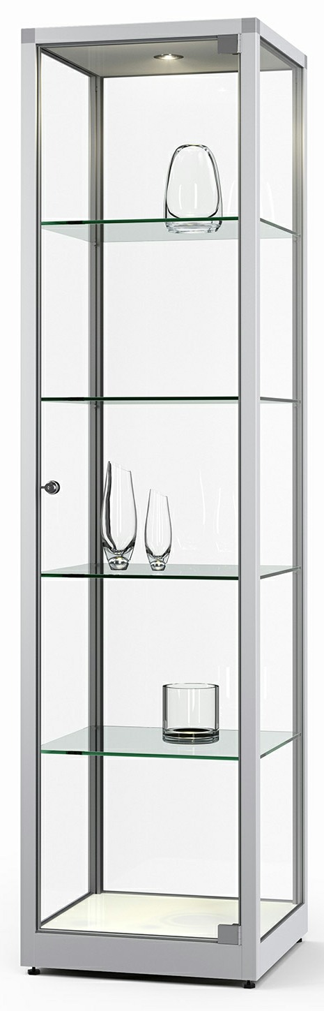 Bild von Säulenvitrine Vertum 300E, 2000x520x520 mm HxBxT