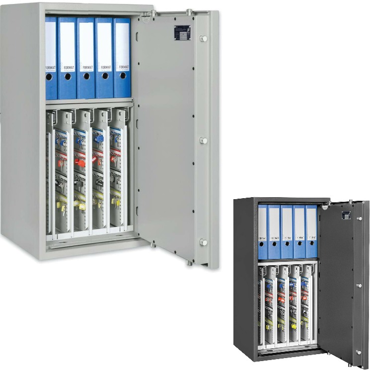 Bild von Schlüssel-/Wertschutzschrank GW-STL 400 KOMBI, 950x500x420 mm HxBxT