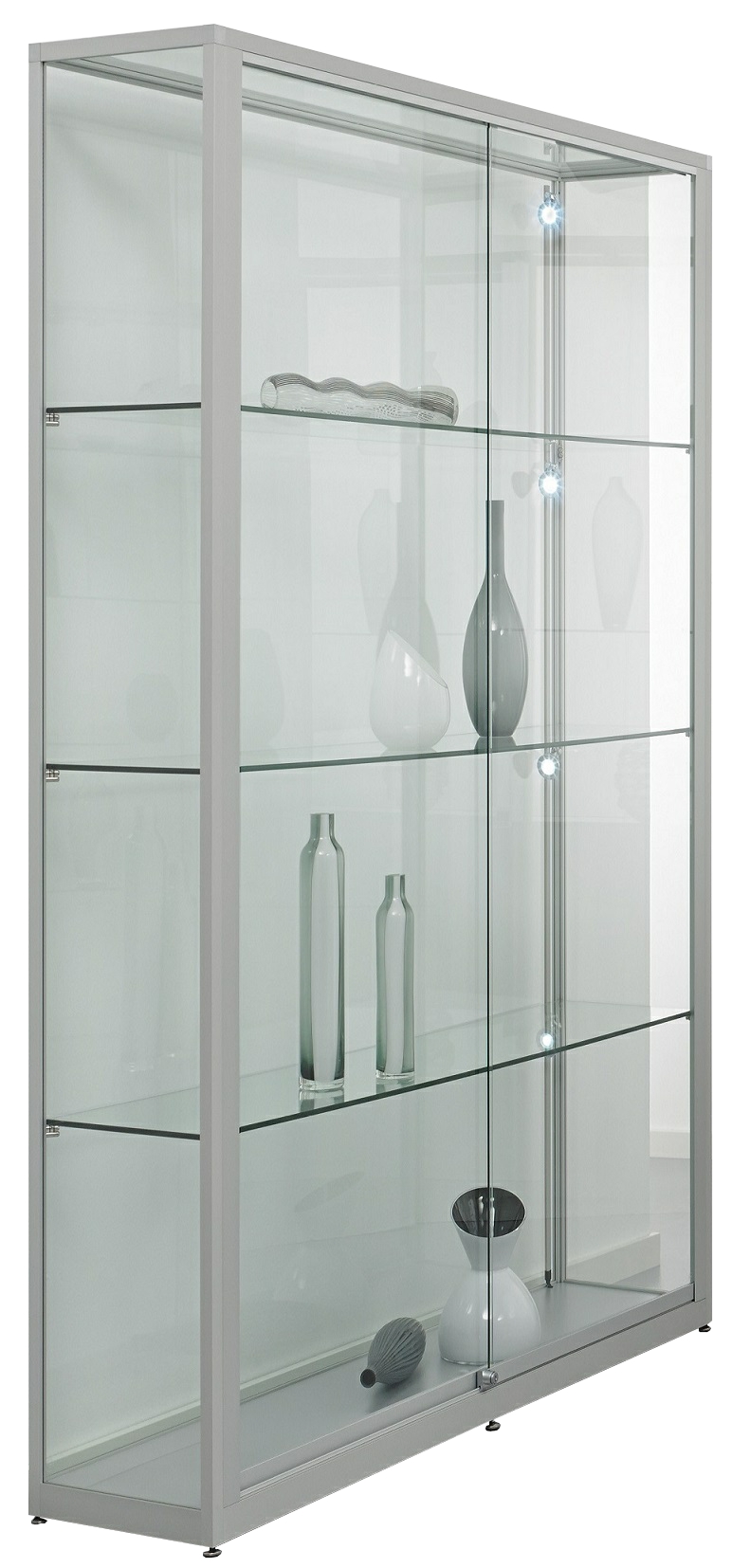Bild von Standvitrine 2000x1200x400 mm HxBxT