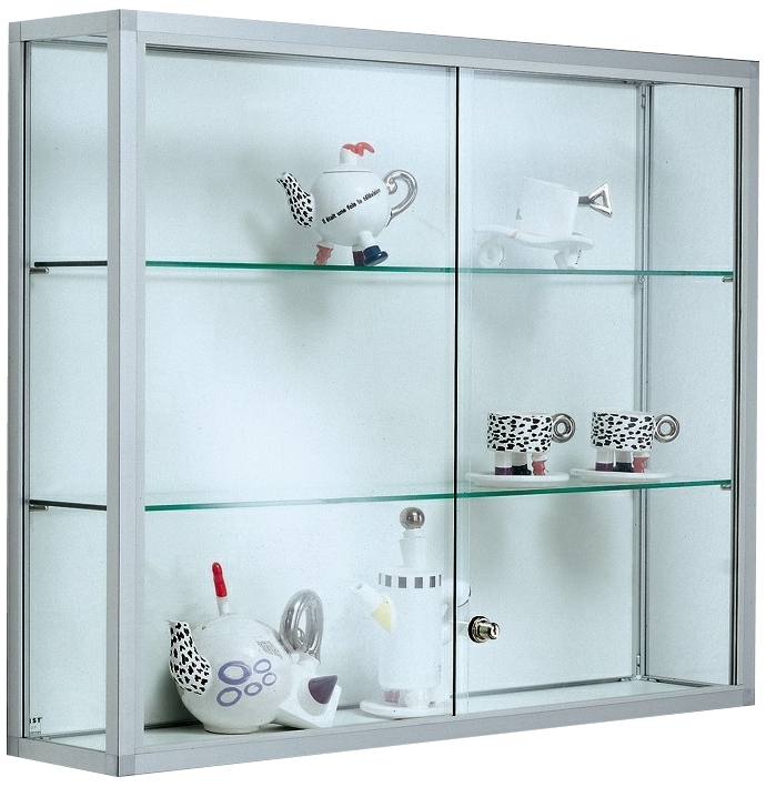 Bild von Wandvitrine 800x1000x200 mm HxBxT, mit ESG-Verglasung
