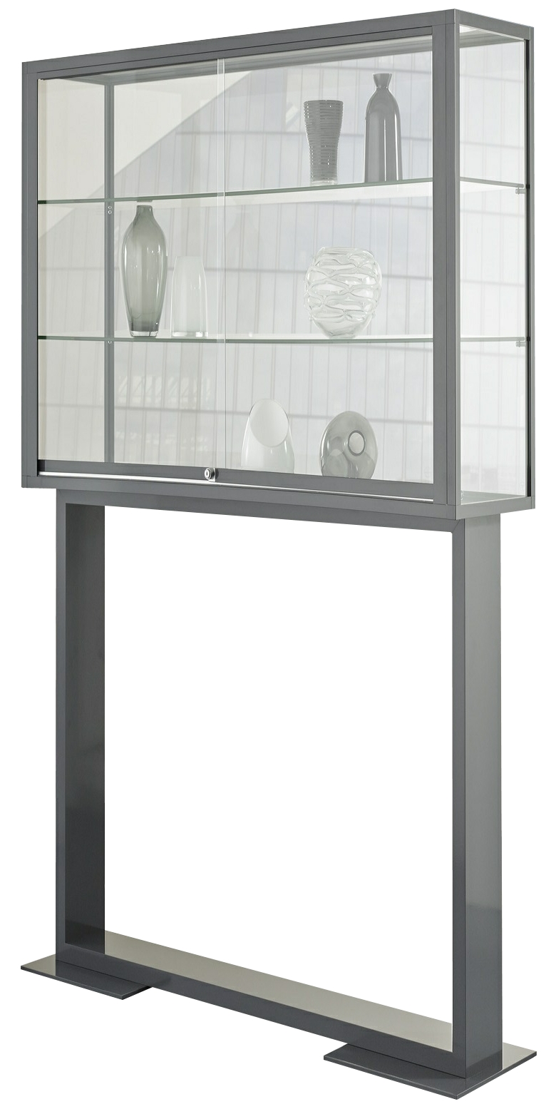 Bild von Ausstellungsvitrine 1800x1000x400 mm HxBxT