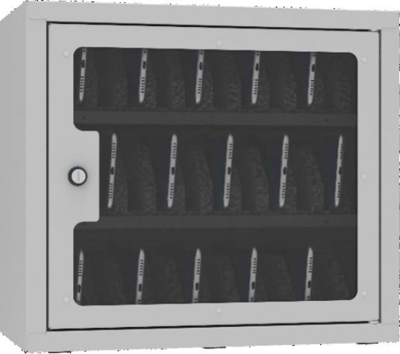 Bild von Handyschrank SKA 30, 400x450x250 mm HxBxT