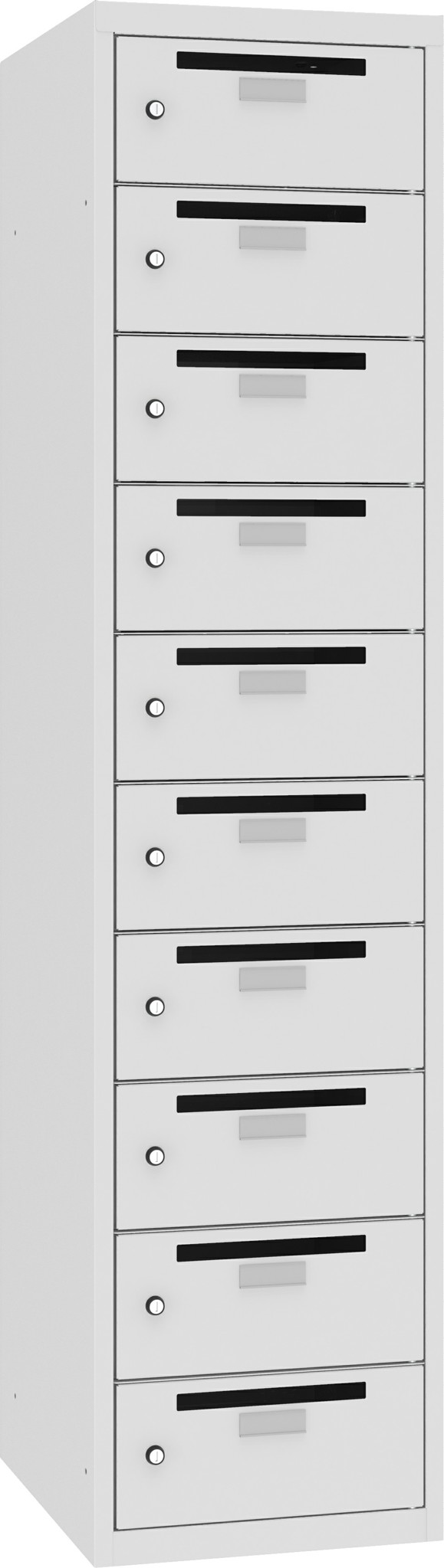 Bild von Postverteilschrank MSUS 4110, 1800x425x500 mm HxBxT