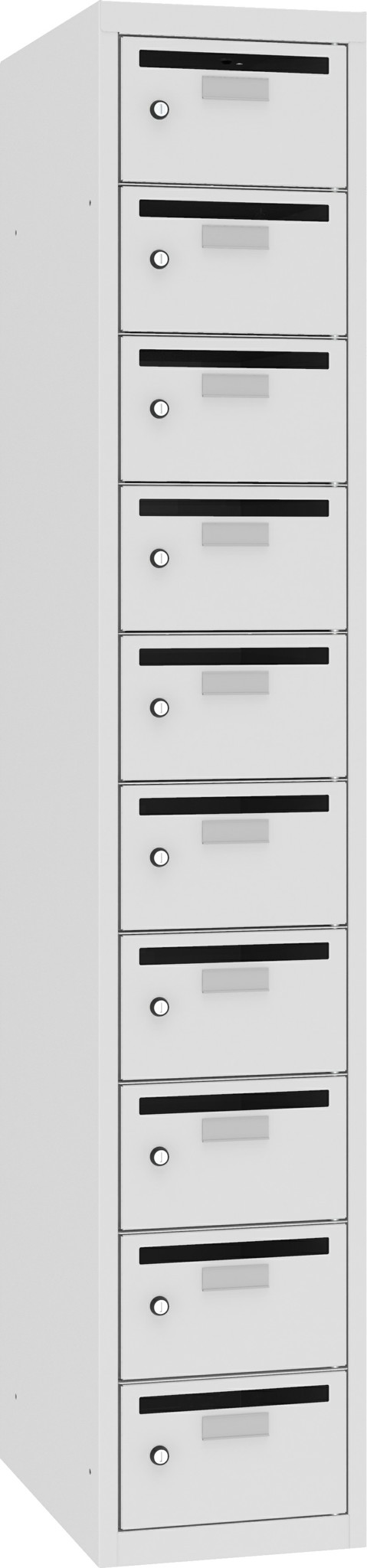 Bild von Postverteilschrank MSUS 3110, 1800x325x500 mm HxBxT