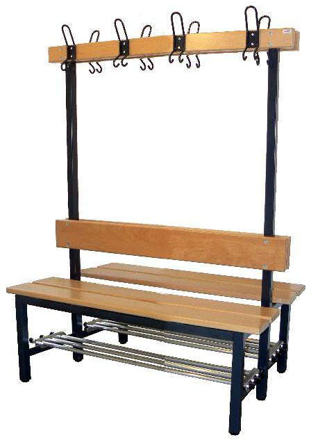 Bild von Doppelseitige Sitzbank Kinder, Länge 1000 mm, Tiefe 610 mm