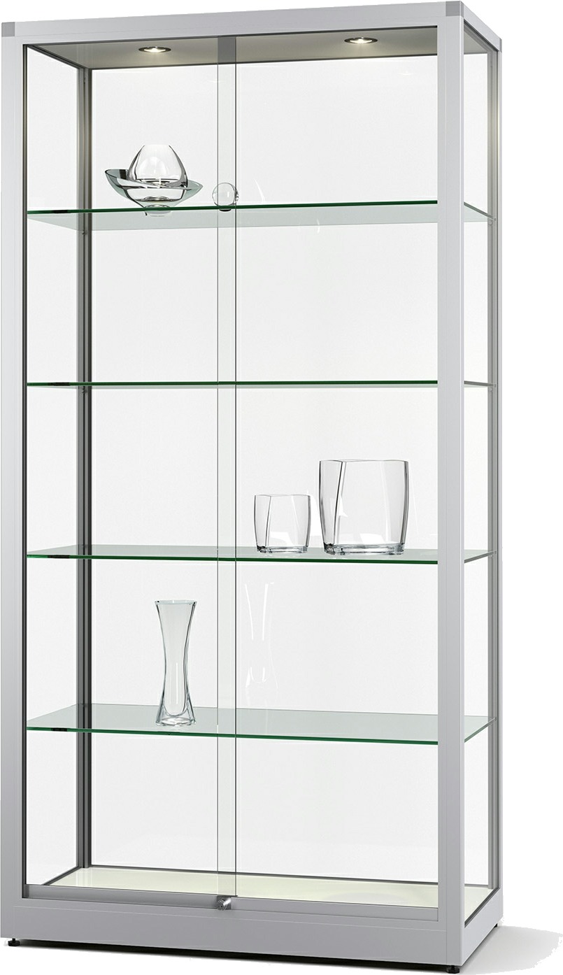 Bild von Standvitrine Vertum 400, 2000x1020x520 mm HxBxT