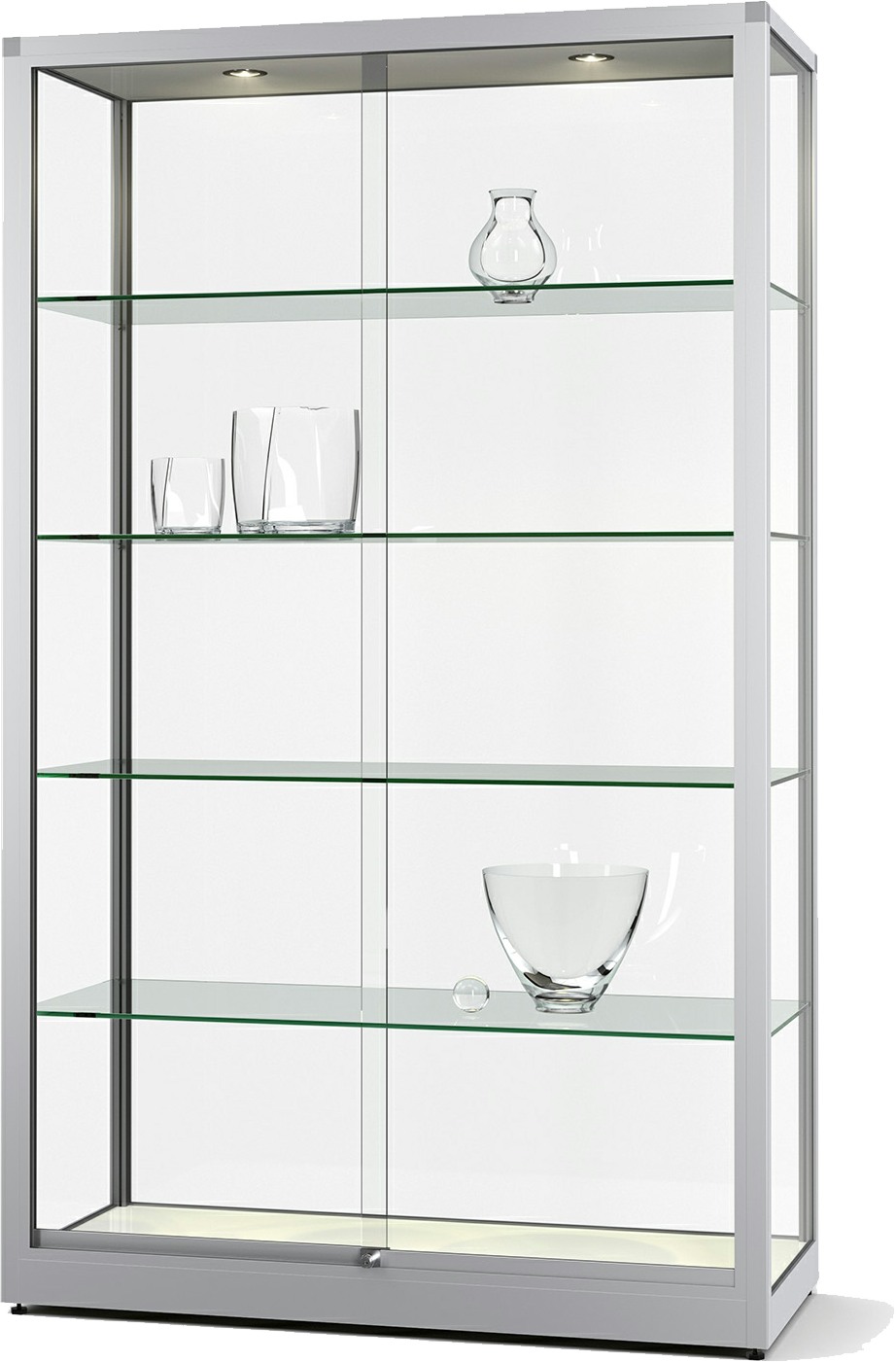 Bild von Standvitrine Vertum 400, 2000x1220x520 mm HxBxT