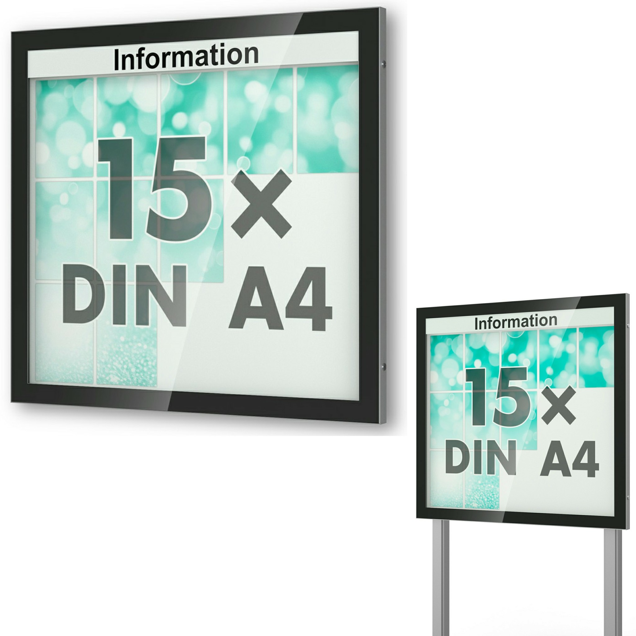 Bild von Schaukasten Visus 1250x1150x53 mm BxHxT