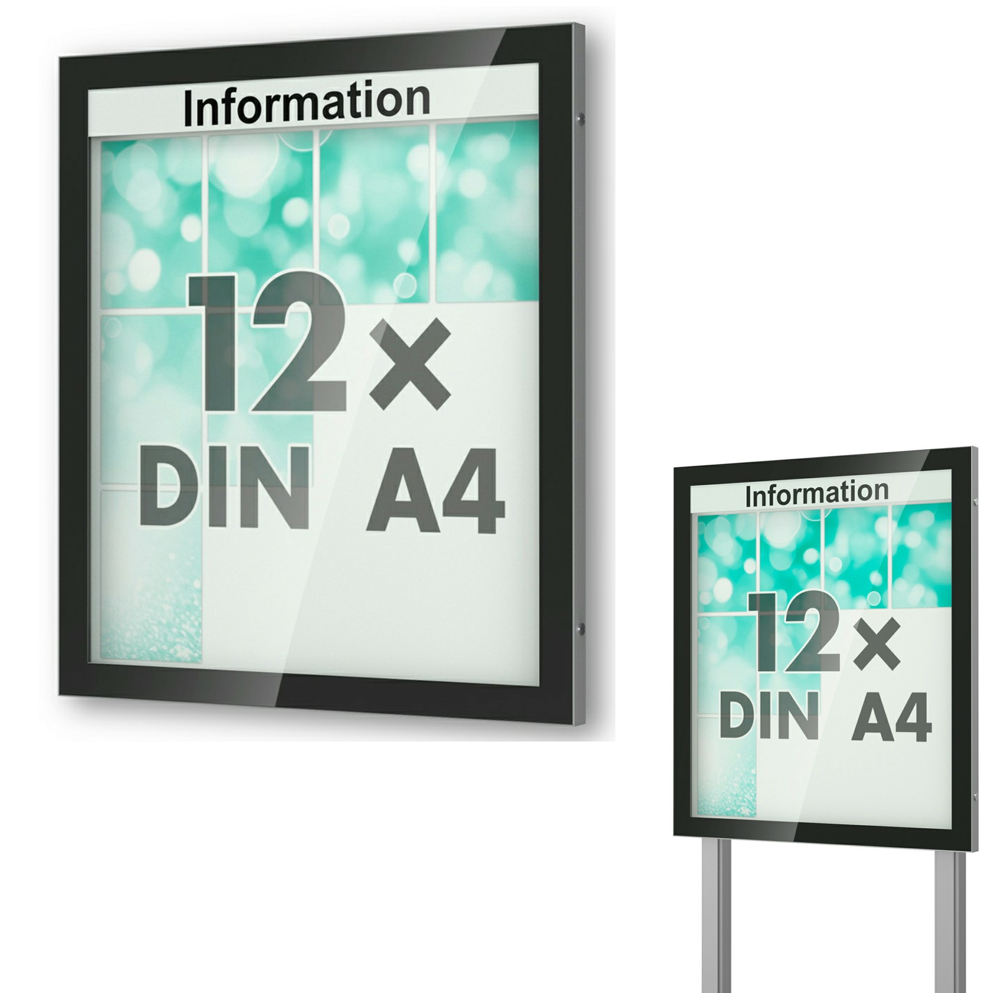Bild von Schaukasten Visus 1050x1150x53 mm BxHxT