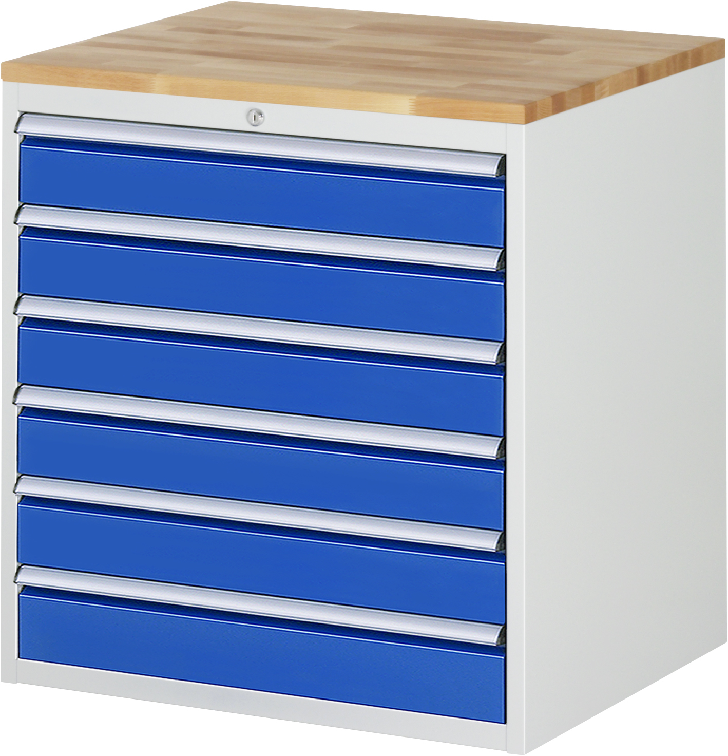 Bild von Schubladenschrank Modell XL5.16, 825 x 770 x 650 mm HxBxT