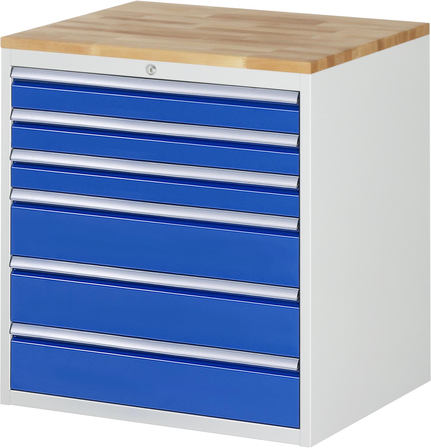 Bild von Schubladenschrank Modell XL5.9, 825 x 770 x 650 mm HxBxT