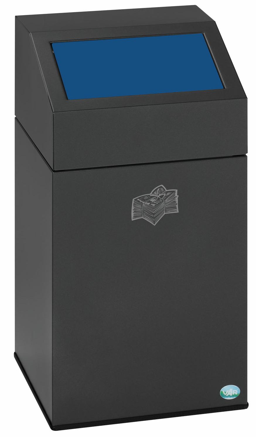 Bild von Wertstoffsammelgerät WSG 40E, Einwurfklappe Blau RAL 5010
