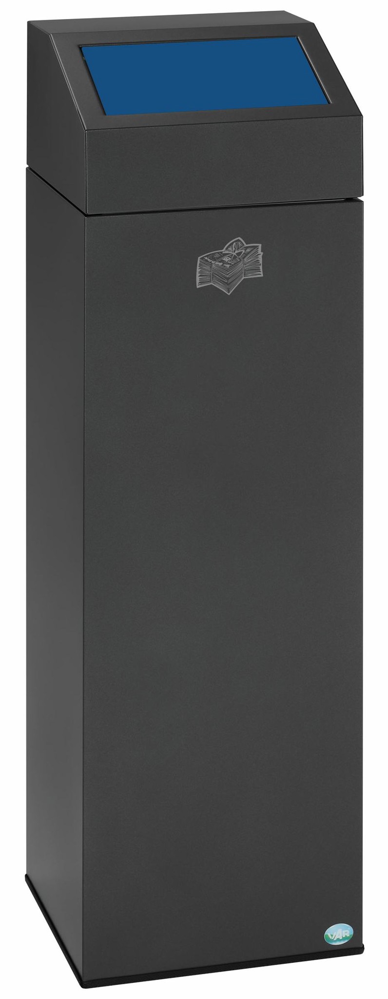Bild von Wertstoffsammelgerät WSG 85E, Einwurfklappe Blau RAL 5010