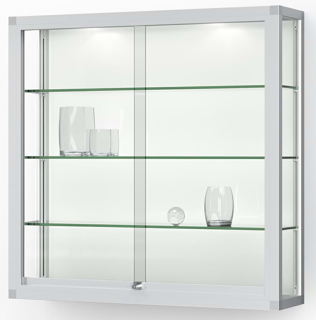 Bild von Wandvitrine Vertum 100, 1000x1020x250 mm HxBxT
