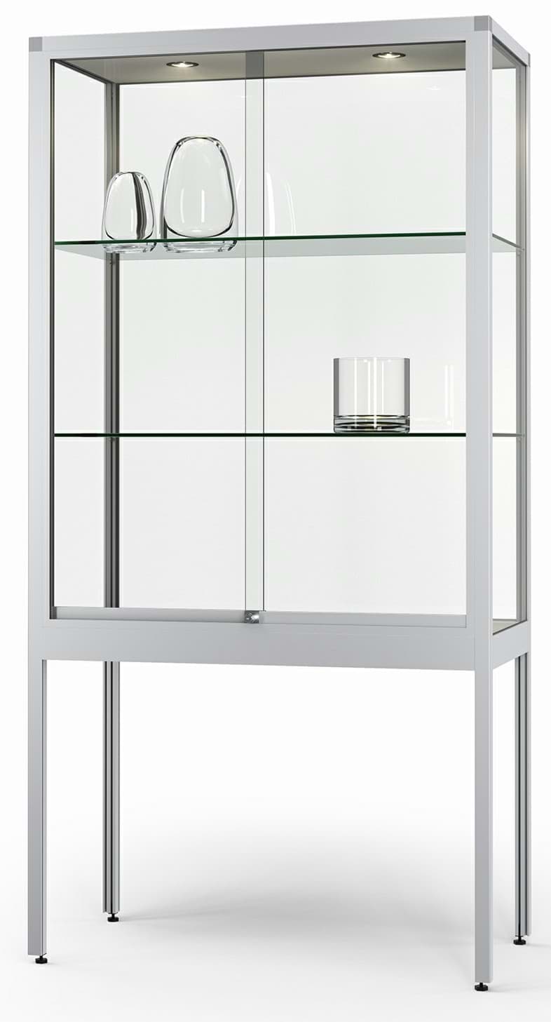 Bild von Vitrine auf Standbeinen, 2000x1020x520 mm HxBxT