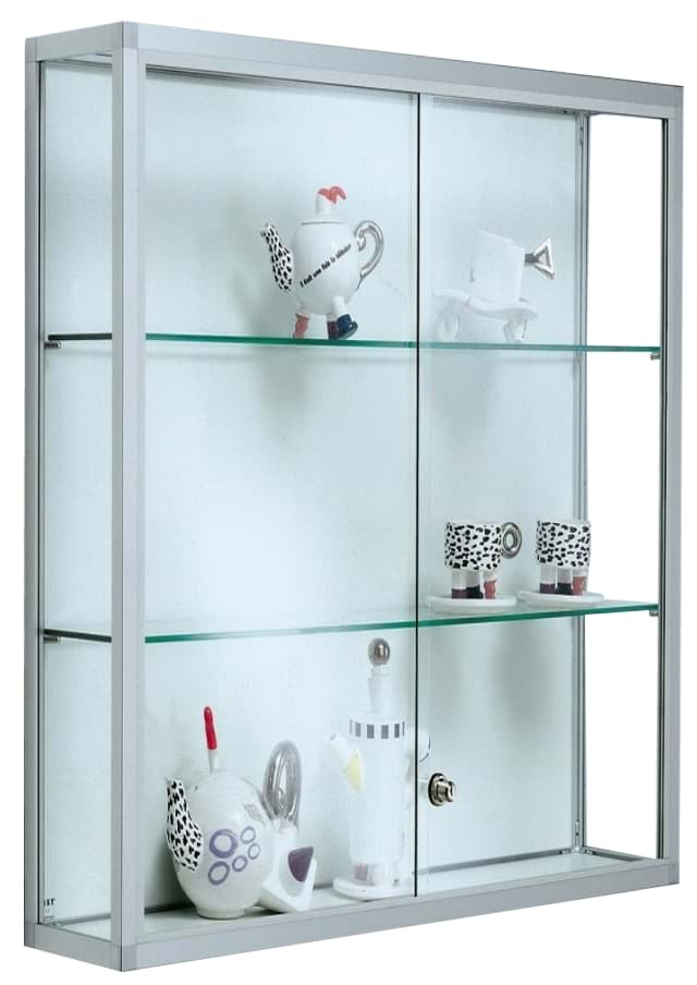 Bild von Wandvitrine 800x600x200 mm HxBxT, mit ESG-Verglasung