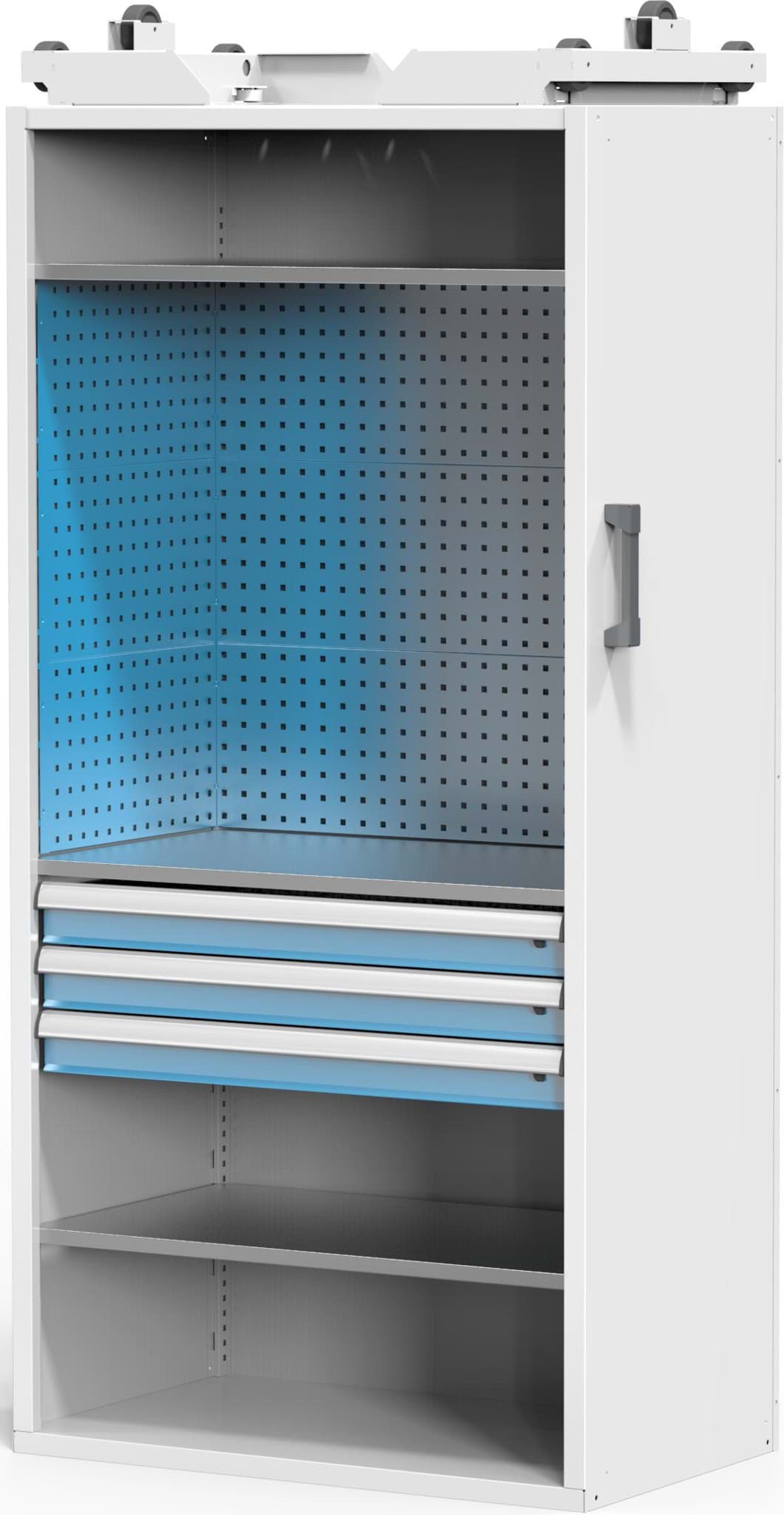 Bild von Hängeschrank für Schiebeschranksystem, 2136x631x1048 mm HxBxT, SC-SK1-001