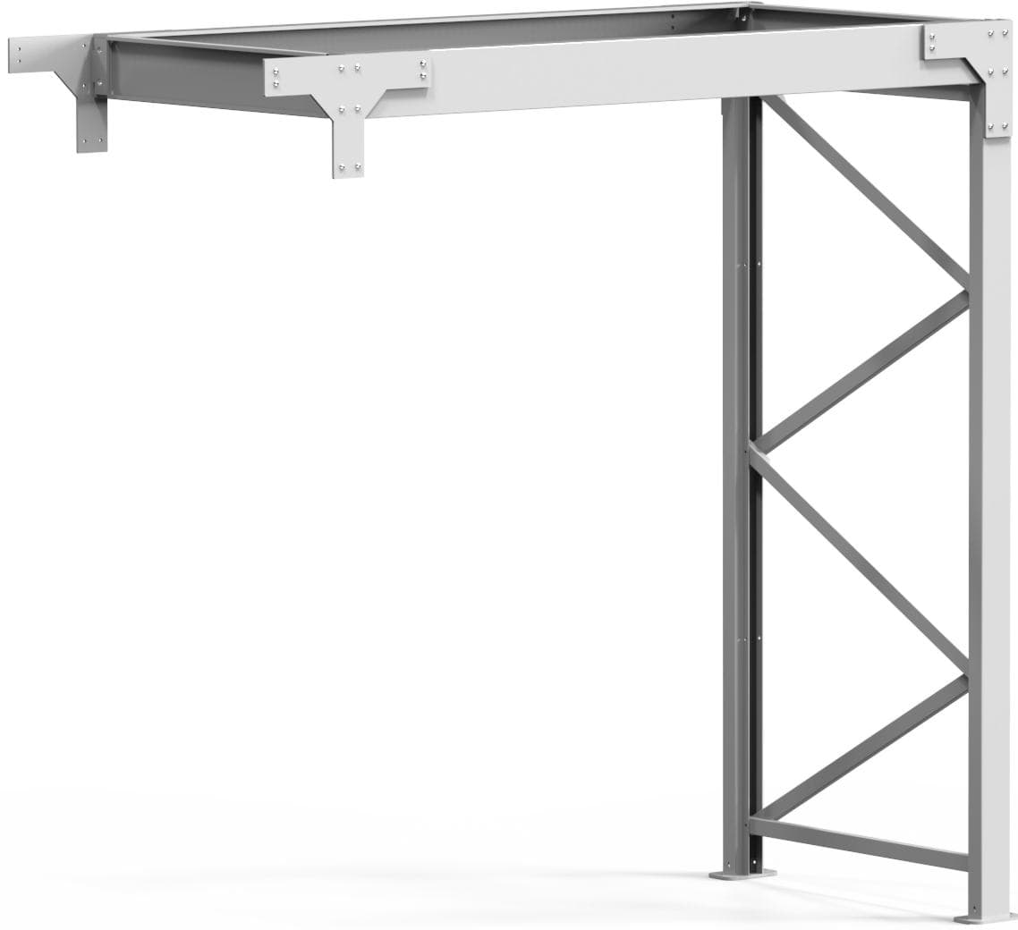Bild von Schiebeschranksystem Anbaumodul, 2334x3001x1065 mm HxBxT, SC-PK1