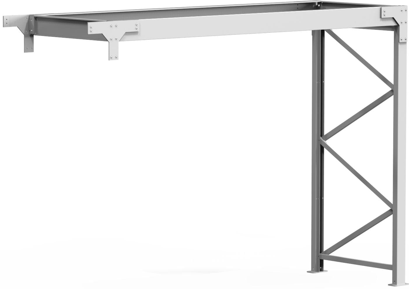 Bild von Schiebeschranksystem Anbaumodul, 2334x3701x1065 mm HxBxT, SC-PK2