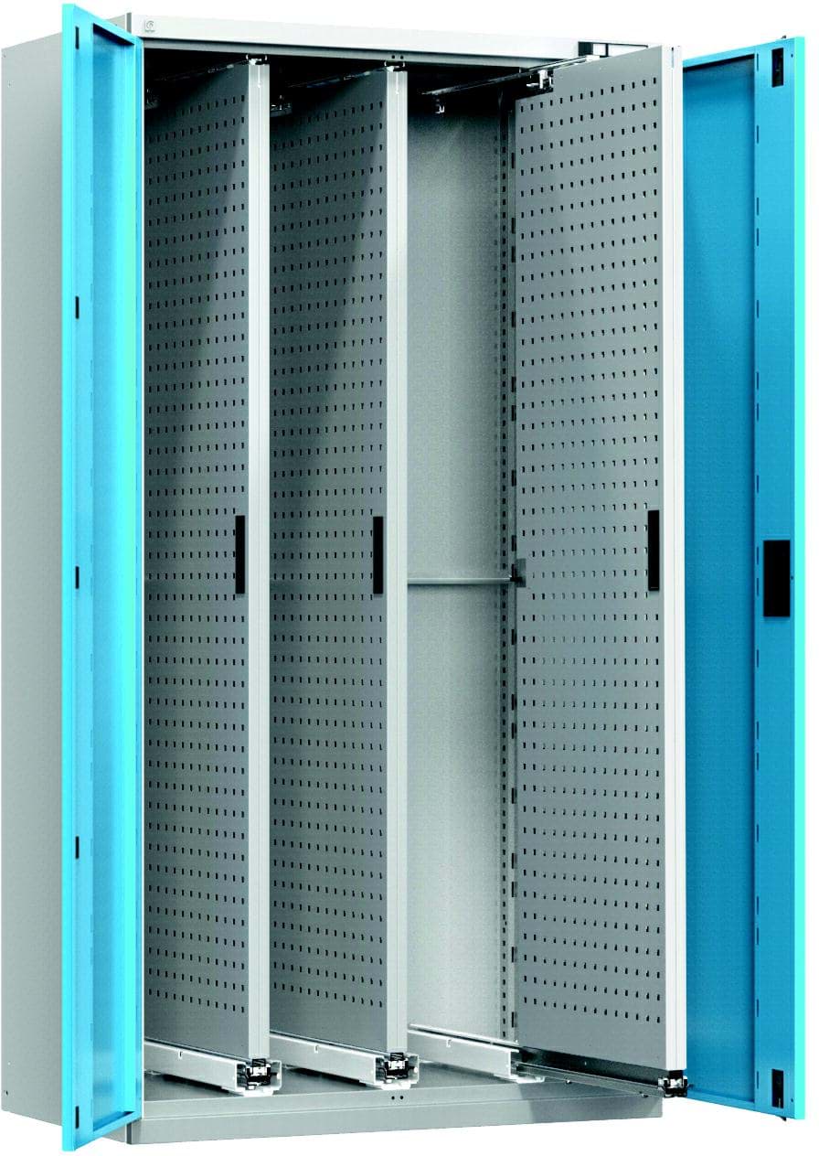 Bild von Vertikaler Schrank mit ausziehbaren Lochplatten 1950x1044x655 mm HxBxT VSP1