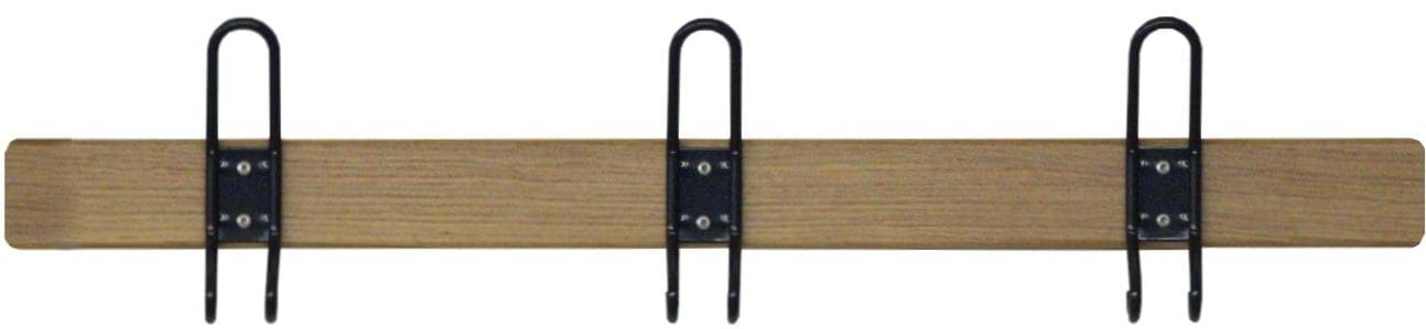 Bild von Hakenleiste Eiche Länge 600 mm