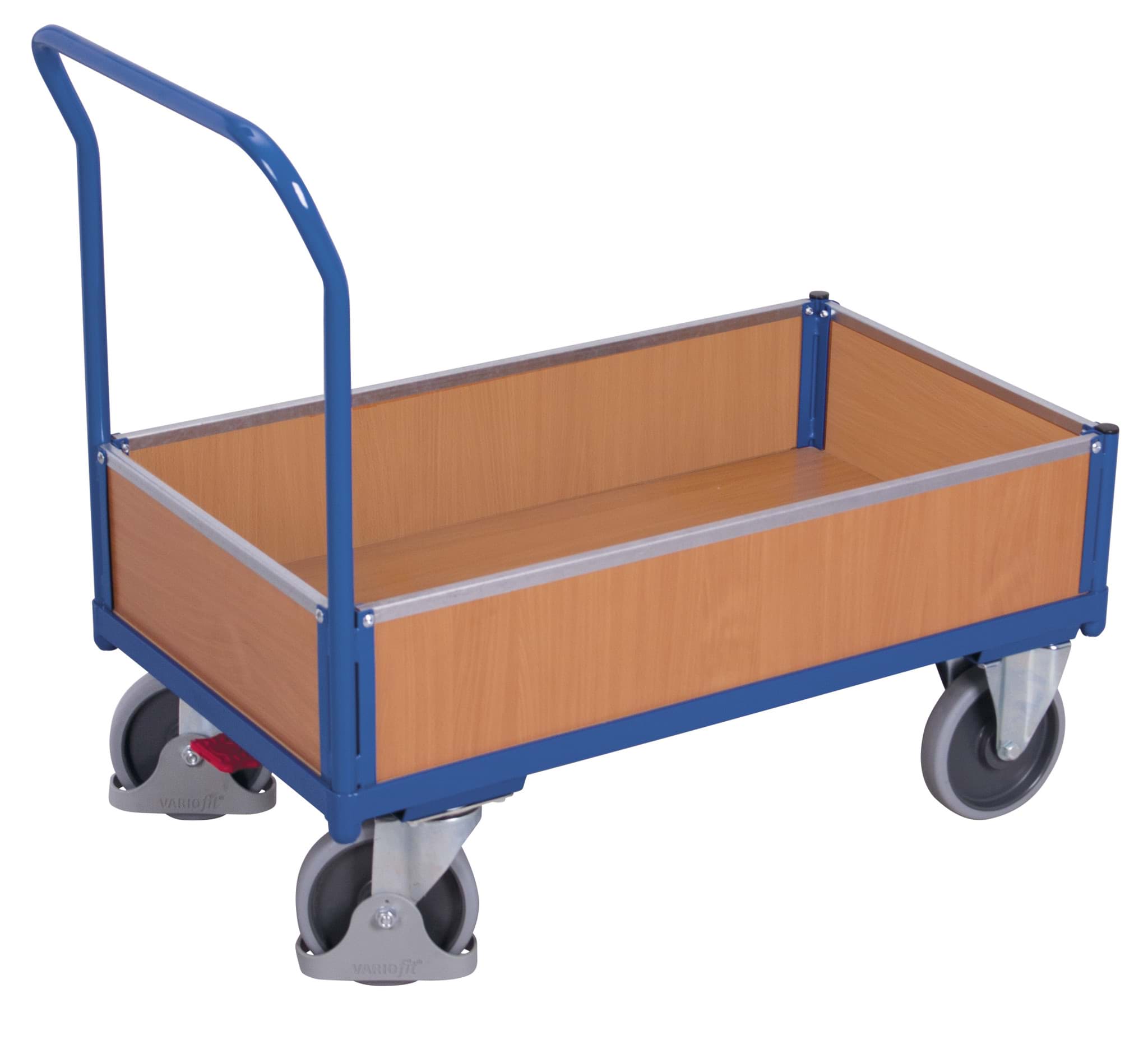 Bild von Kastenwagen Holzwände 975 x 500 x 975 mm BxTxH