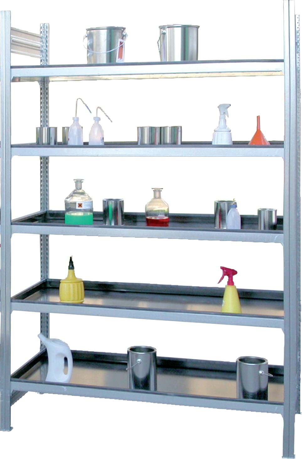 Bild von Gefahrenstoff-Grundregal, Breite 1360 mm