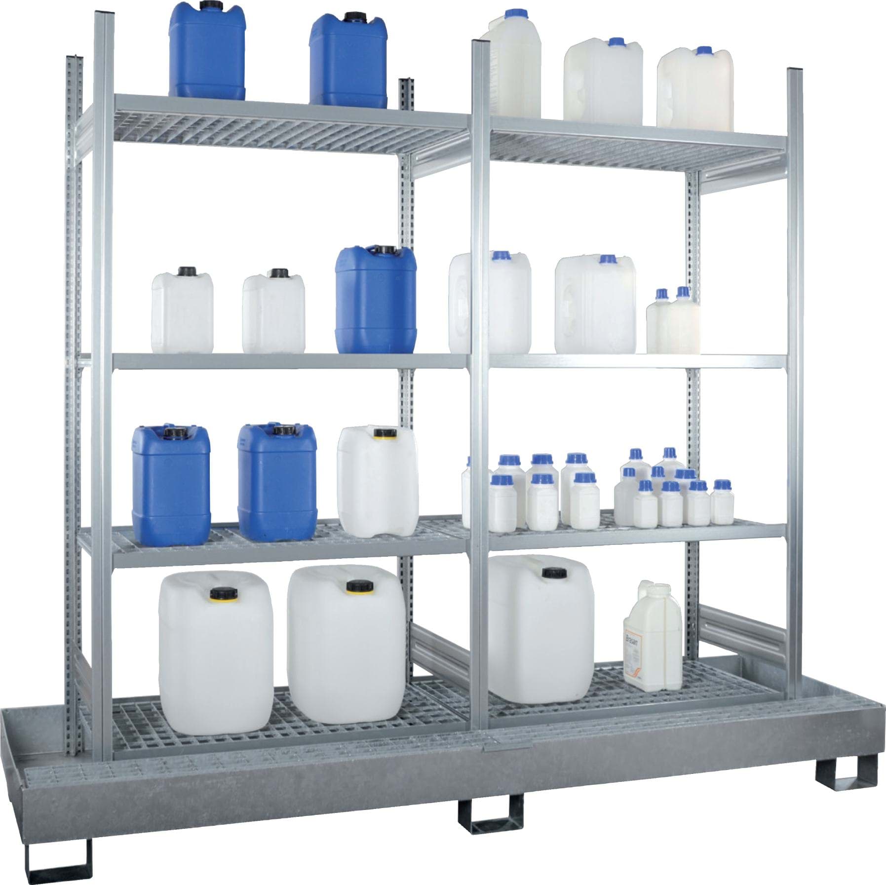 Bild von Gefahrenstoff-Doppelregal, Breite 2085 mm