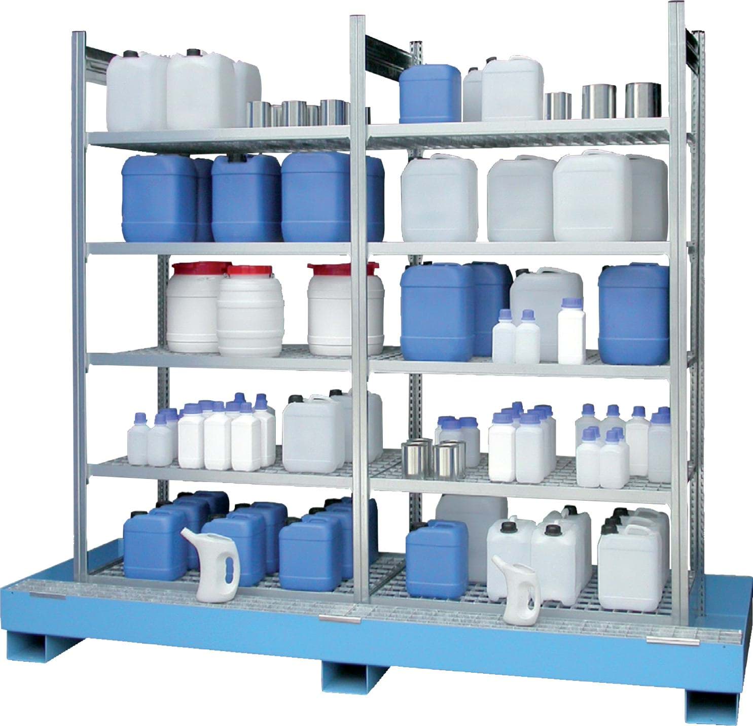 Bild von Gefahrenstoff-Doppelregal, Breite 2085 mm