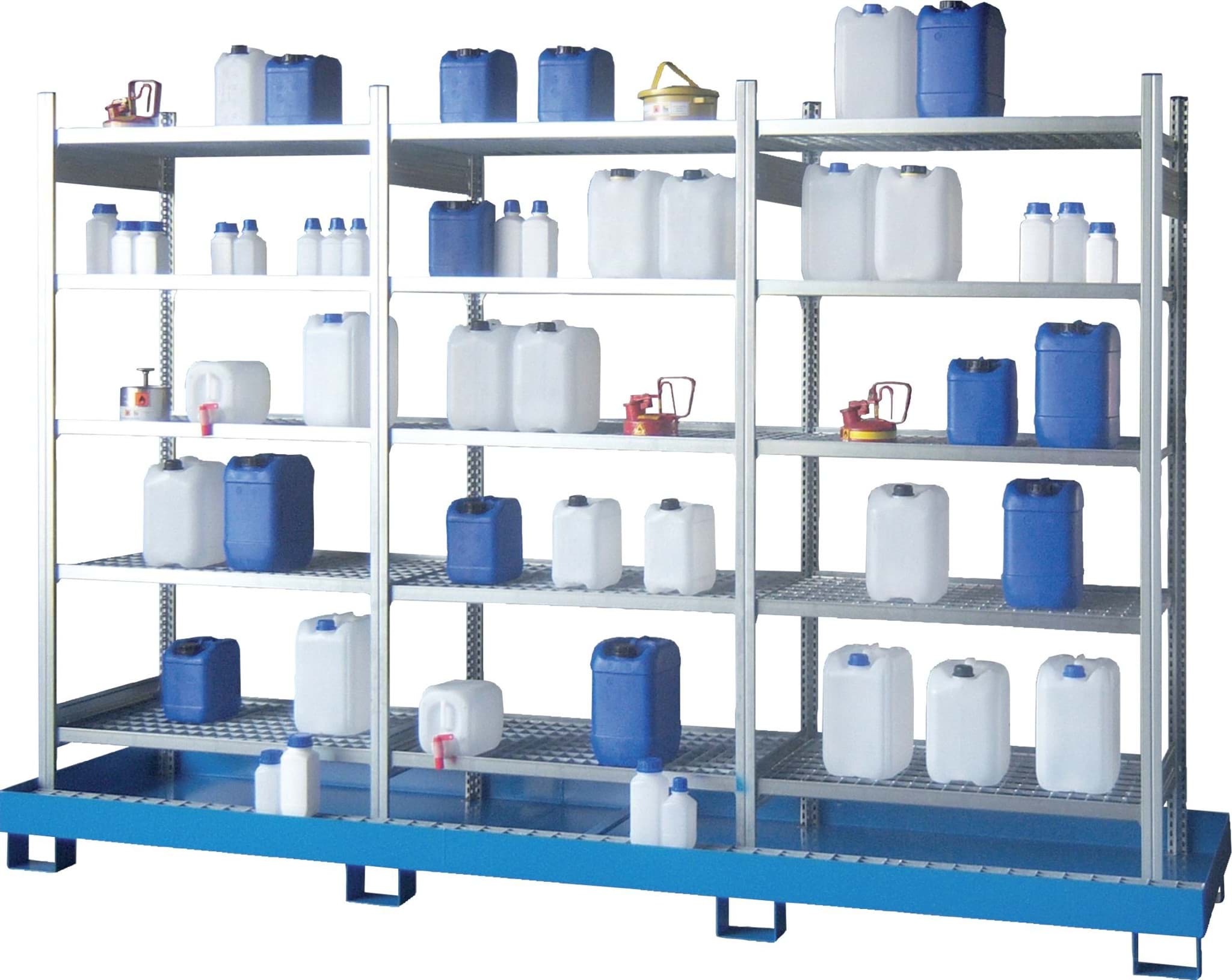 Bild von Gefahrenstoff-Dreifachregal, Breite 3095 mm