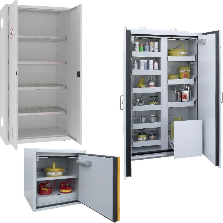 Bild für Kategorie Gefahrenstoff-/Umweltschränke