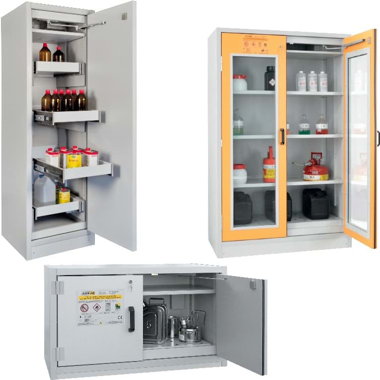 Gefahrenstoff-/Sicherheitsschränke mit 30 Minuten Feuerschutz