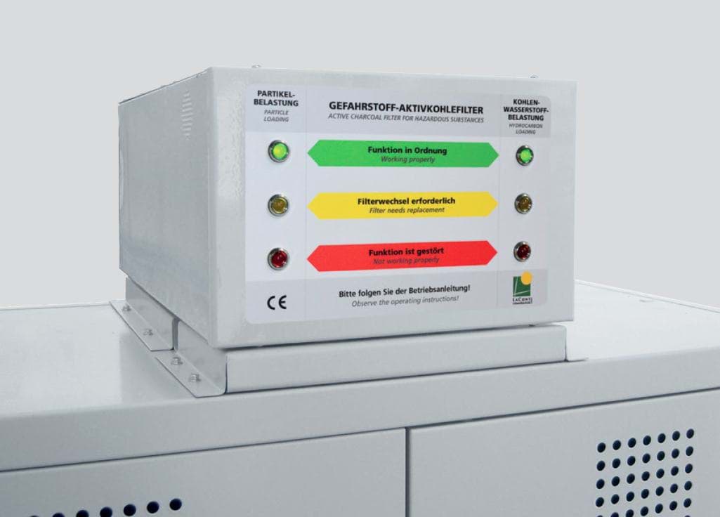 Bild von Entlüftungseinheit mit Filter für Umluftbetrieb