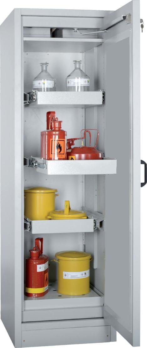 Sicherheits- / Gefahrenstoffschrank SIS Typ 30 mit 4 Auszugswannen
