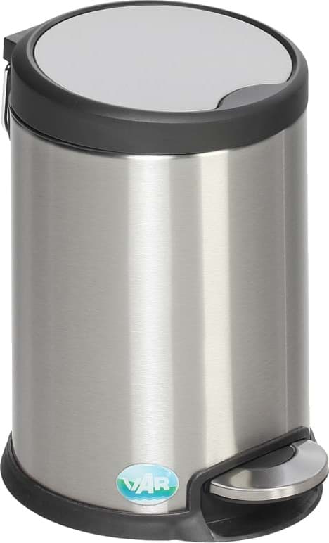 Tretabfallsammler 3 Liter aus Edelstahl, matt