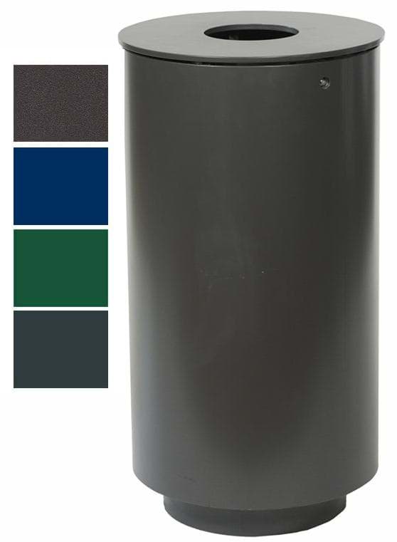Schwerer-Stand-Abfallbehälter, Inhalt 50 Liter, zum aufdübeln