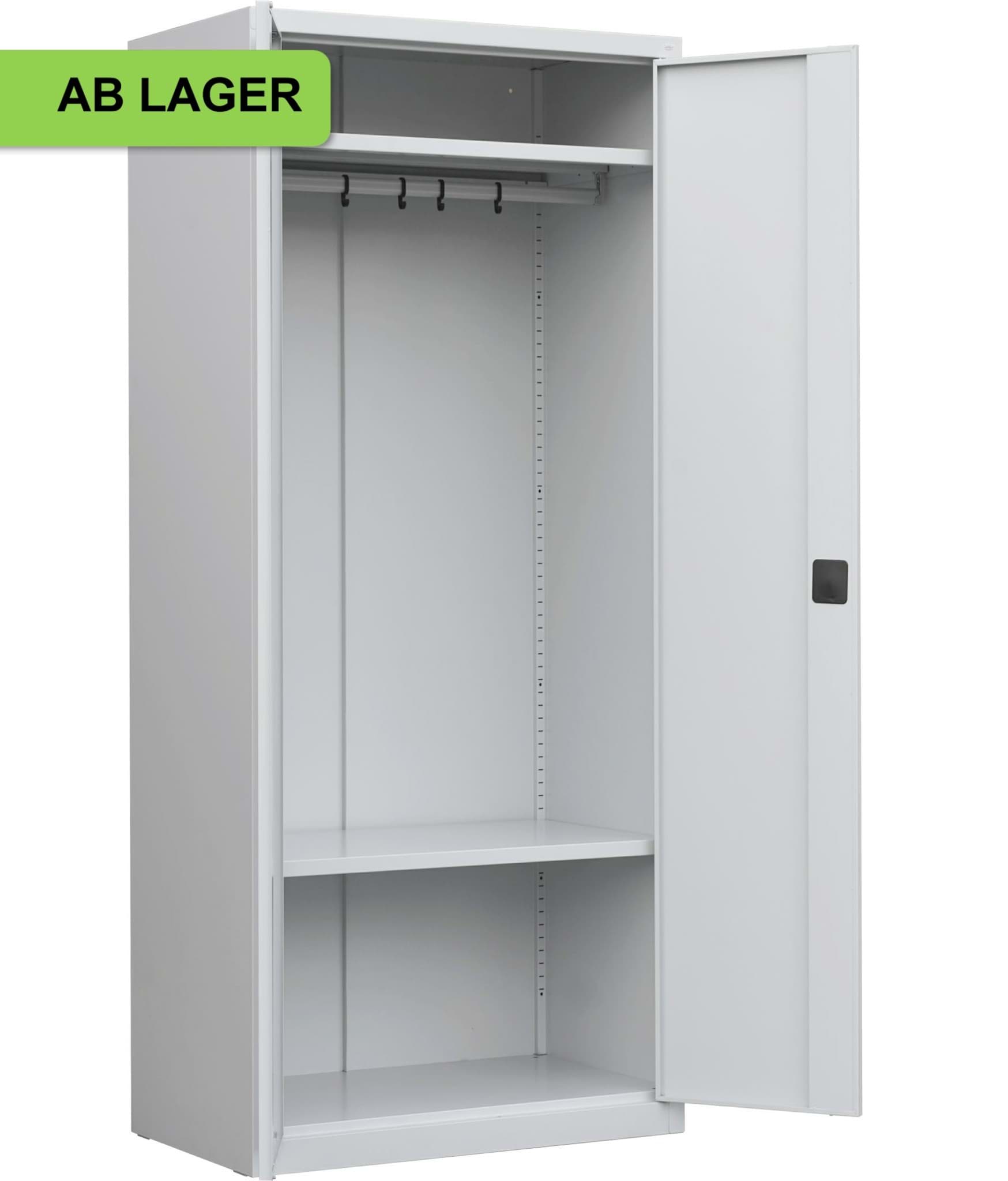 Mehrzweck-/Garderobenschrank, 1990x1000x600 mm HxBxT ab Lager