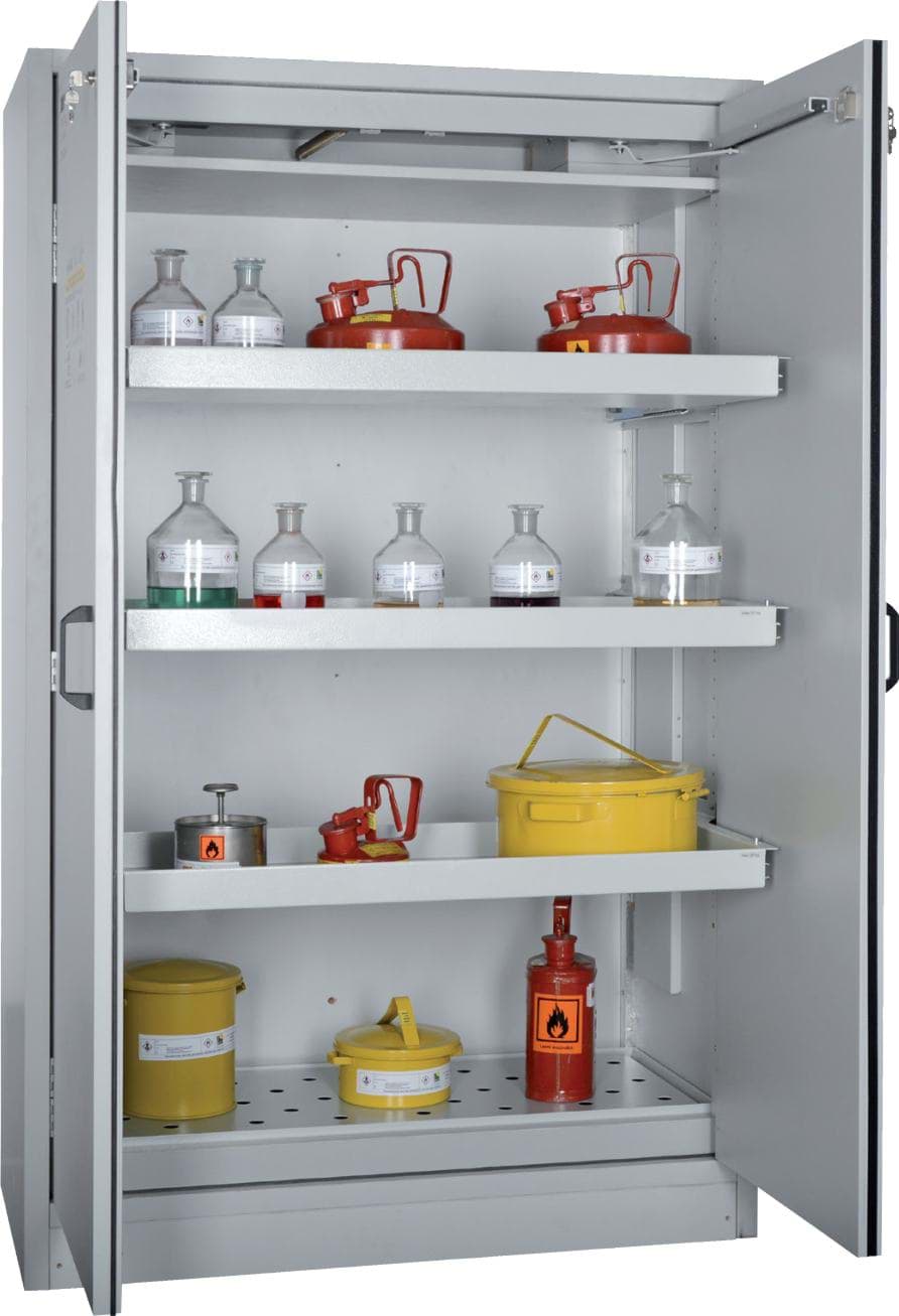 Sicherheits- / Gefahrenstoffschrank SIS Typ 30 mit 5 Auszugswannen