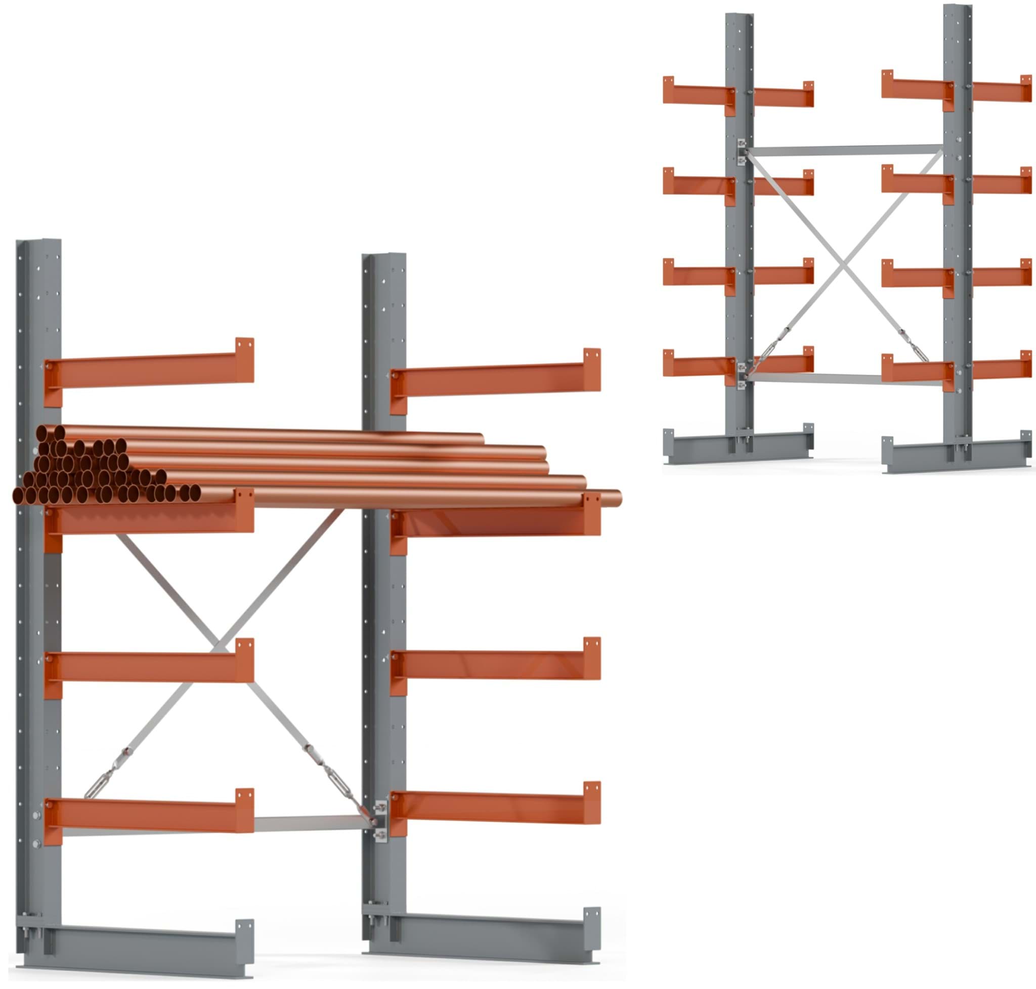 Kragarmregale standard Ausführung