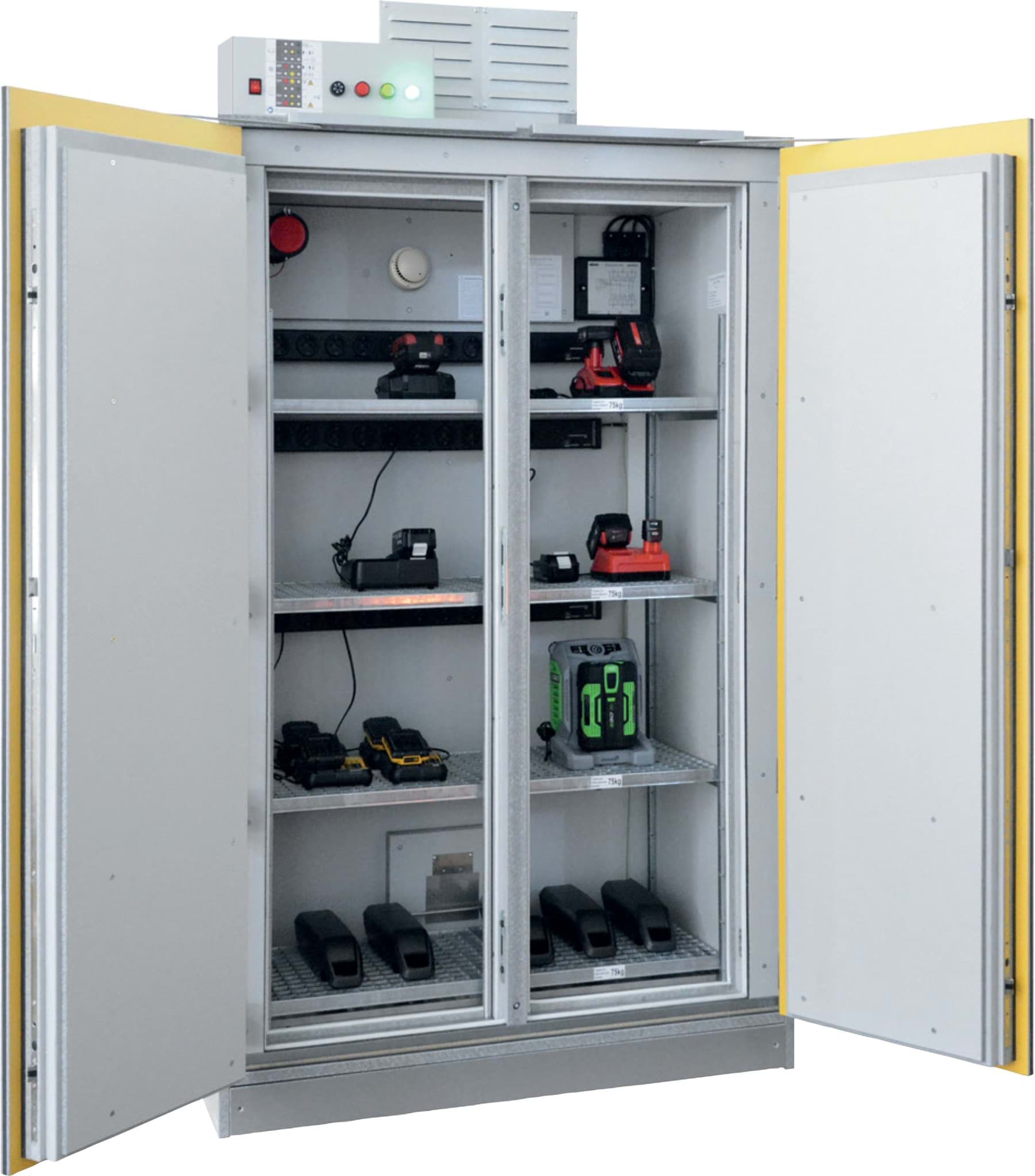 Akku-Schrank LI-ION Pro 90 Minuten mit 2 Stromleisten