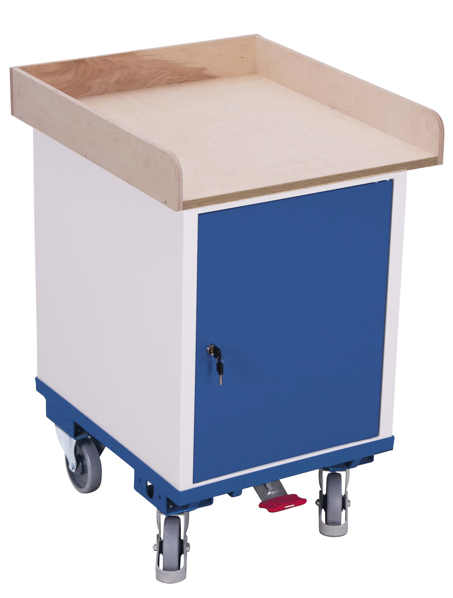 Werkstattwagen, 1 Ladefläche 575x660x905 mm BxTxH