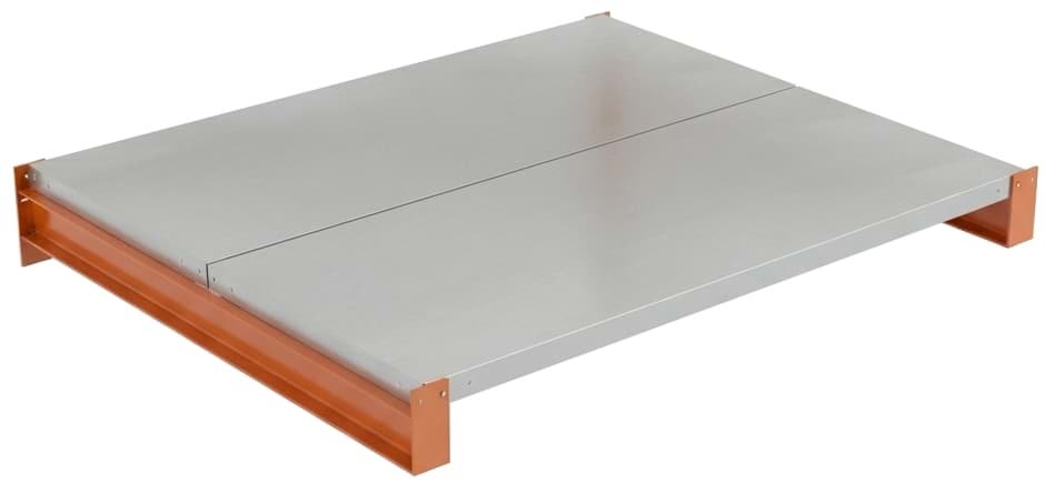 2x Fachboden 1000x500mm BxT für Kragarmregal Standard