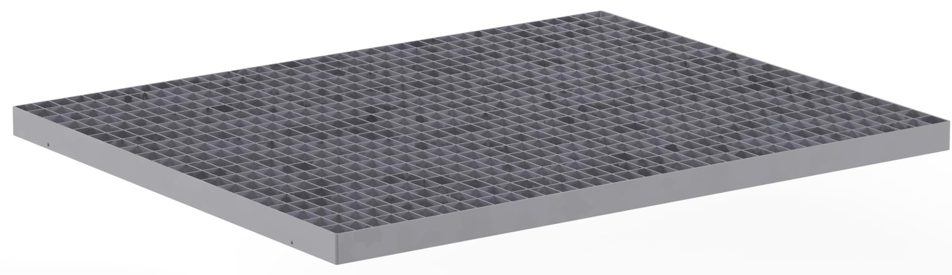 Gitterrosteinlage, 1500x1200mm BxT