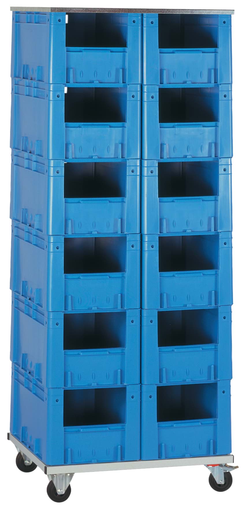 Schwerlast-Transport-Stapelkasten-Regal VTR 12/R 600