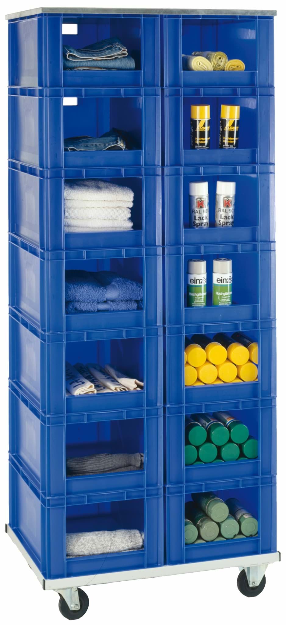 Transport-Stapelkasten-Regal TK 14-0/R